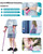 Forearm Crutches for Adults Have Elastic Crutches Padding for The Elbow+Hand Padding, Increases Walking Comfort