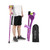 Antdvao Folding Crutch (x1 Unit) Forearm Crutch Anti-Drop Cuff Reduces the Hassle of Picking Up Forearm Crutch，Comfortable Grip and Wear-Resistant, Non-Slip Forearm Crutch (Single Violet)
