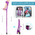 Antdvao Forearm Crutches Pair Folding Forearm Crutches Anti-Drop Cuff Reduces The Hassle of Picking Up Forearm Crutch，Comfortable Grip and Wear-Resistant, Non-Slip Forearm Crutches (Violet)