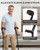 KUAZIDAR Forearm Crutches for Adults, Foldable & Height Adjustable Arm Elbow Crutches (1 Pair), Lightweight Elbow Crutches with 45° Rotatable Cuff & Soft TPR Grip, Muletas para Adultos