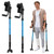 FUSHIDE Forearm Crutches for Adults, 3-Angle Adjustable Arm Crutches for Walking, Ergonomic Crutches for Men or Women, Aluminum, Blue, Crutches for Leg Injury, Surgery Recovery, Disabled（1Pair）