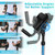 FUSHIDE Forearm Crutches for Adults, 3-Angle Adjustable Arm Crutches for Walking, Ergonomic Crutches for Men or Women, Aluminum, Blue, Crutches for Leg Injury, Surgery Recovery, Disabled（1Pair）