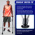 Ergobaum 7G by Ergoactives. 1 Pair (2 Units) of Ergonomic Forearm Crutches - Adult 5' - 6'6'' Adjustable (Purple)