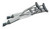 MediChoice Crutches, Adjustable, Aluminum Fits 5 Feet 10 Inches to 6 Feet 6 Inches, 131477710A (1 Pair)