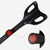 VISIONU Lightweight Foldable Forearm Crutch, Aluminum Walking Stick,Height Adjustable, Ergonomic Handle with Comfortable Grip 2ZG-02BM (Black)