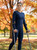 in-Motion Forearm Crutches | Spring Assist Crutches for Adults | Walking Crutch with Ergonomic Handle | Articulating Tips | Size Short (4'2" - 5'5") | Lightweight & Durable | Charcoal | 350lb Capacity