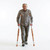 Loyoda Adjustable & Shock-Absorbing Crutch with Dual Height Adjustment, Under Arm Crutches for Adults & Kids 4'3" to 6'3"，Ergonomic Handle & Durable Rubber Tip for Maximum Comfort and Support
