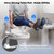 ZEAGUS Toilet Safety Rails for Seniors,500lb Heavy-Duty Toilet Safety Frame,60° Adjustable & Space-Saving Toilet Assist Arms,Toilet Handles for Elderly,Disabled, and Mobility Impaired