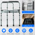 Toilet Safety Rail for Seniors – Adjustable & Foldable Toilet Safety Frame with Padded Handles, Stand Alone Bathroom Safety Rail & Toilet Support for Elderly, Fits Most Toilets, 350 lb Capacity