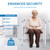 Toilet Safety Rails (300 LB) – Adjustable, Foldable Toilet Handle Frame for Elderly & Disabled Adults, Supports All Toilet Types with Storage Bag