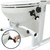 KMINA Toilet Safety Rails for Seniors, Heavy Duty Frame with Handles, Adjustable Height and Width, Handicap Grab Bars