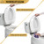 Bath Royale Toilet Seat Upgrade Round BR500-02 Heavy Duty Quiet Close, Durable, Stain-Resistant and Easy to Clean, Fits All Toilet Brands, Executive Series - Almond/Bone