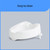 Medline Raised Toilet Seat with Secure Side Locks, 4" Elevation - 250 lbs. Capacity, for Seniors, Elderly, Independent Adults and Disabled Adults - 1 Ct.
