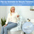 Soaids Raised Toilet Seat Risers for Seniors, Elevated Toilet Seat with Handles, 3-Level Height Adjustable, Support up to 300 Lbs