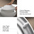 KOHLER 25875-96 Hyten 3" Height, Elevated Soft Close Elongated Toilet Seat, Contoured Seat with Grip-Tight Bumpers, Quick-Attach Hardware, No Slam Toilet Seat, Biscuit