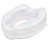 Drive Medical Raised Toilet Seat with Lock, Standard Seat, 4"