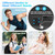 CLORIS 8 Electrodes Digital Smart Scale FSA&HSA Eligible for Body Weight Fat Accurate BMI Muscle Mass Body Composition Measurement Health Analyzer with App Bluetooth