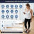 Homebuds Smart Bathroom Scale for Body Weight, High Precision in 0.1lb Assured by Weight Scale Professional Factory SINCE 2001, App Sync 13 Body Composition Including BMI and Body Fat, 400lb LED Black