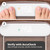 Greater Goods AccuCheck Digital Scale for Body Weight - Accurate Digital Bathroom Scale with High-Precision Sensors, Large Easy-to-Read Backlit Display, 400 lb Capacity, Auto Step-On (Clear)