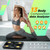 Scale for Body Weight and Fat Percentage, RunStar Digital Accurate Bathroom Smart Scale with Large Display, FSA&HSA Eligible 13 Body Composition Analyzer Sync App, Black Gold