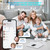 Lepulse Smart Body Fat Scale with Heart Rate, 4.68" Large Display BMI Scale, 20 Body Composition Metrics: Muscle Mass, Body Fat Percentage, Bluetooth Digital Bathroom Scale with App for Home Fitness