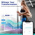Posture Body Fat Scale, Extra Large Display Digital Bathroom Wireless Weight Scale Composition Analyzer with Heart Rate Heart Index & Body Shape Index with Free APP 400Lb Black