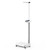 Helsevesen Digital Scale with Height Measurement Rod, Medical Body Weight Scale，Economy Physician Scale，Weight Capacity 440 lbs / 27.6”-78”