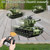Supdex 1/18 Soviet Union KV2 RC Tank, 2.4G Army Model Toy with Smoke, Sound and Lights, 165ft Remote Control, All-Terrain Indoor Outdoor Toy for Kids & Adults
