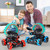 BOKSYUR Rc Car Shoot SoftBullet,Fits for Nerf,Rc Tank that Shoots,Battle ANK with Remote Control Tank that Shoots Foam Darts-Stunts,16Foam Darts- Birthday Presents ForKids 7 8 9 10 11 Year Old（red）