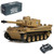 AoreSpty RC Tank that Shoots Water Bullets, 1:22 Tiger Remote Control Tank with Infrared Battle System, Army Toy for Kids and Adults, RC Military Vehicles