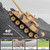 Supdex 1/24 RC Battle Tank Set, Remote Control Russian T90 and German Leopard II Tank Model That Shoots for Kids and Adults, 2.4Ghz Army Toy for Boys 6+ Year Old with Smoke, Sound Effects and Lights