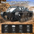 Mostop RC Tank Car, 1:16 Scale 2.4Ghz Remote Control Crawler High Speed Tank, Off-Road RC Tracked Vehicles 360°Rotating Drifting Car with 2 Batteries, Military Truck for Kids Adults, Gray