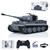TOUCAN RC HOBBY 1/24 RC Battle Tank Taigen Tiger I Remote Control Infrared Combat Military Tanks