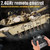 BESTYMXY RC Tanks US M1A2 Abrams Army Tank, HengLong 1:16 2.4ghz Remote Control Tank Vehicles with Sound & Light for Ages 14+
