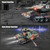Hitish RC Tank that Shoots for Kids - 2.4Ghz Remote Control Army Tank Toys with Auto Demo Sound Light Smoke - 13 Channel Military Vehicles Model Gift for Adults Boys Age 6-8 9-12, Army Green