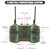 Hitish RC Tank that Shoots for Kids - 2.4Ghz Remote Control Army Tank Toys with Auto Demo Sound Light Smoke - 13 Channel Military Vehicles Model Gift for Adults Boys Age 6-8 9-12, Army Green