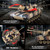 Supdex 1:18 RC Tank that Shoot BBS, 2.4G US M1A2 Remote Control Tank Model Truck Toys, Army Toy with Smoke, Lights, Sound and Recoil, Military RC Vehicle for Adults and Kids 6+ Years Old