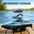 RC Boat 2 Pack Remote Control Boats for Kids & Adults,15KM/H Twin-Screw Waterproof RC Boats with 2.4GHz Remote,LED Lights, One-Key Flip,Dual Speed Modes,4 Rechargeable Batteries,Pool & Lake Racing