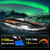 Cheerwing Skater RC Boat, Self-Righting Remote Control Boat 25km/h High Speed Racing Boats Toys for Pools & Lakes, 2 Batteries