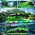 JOI MEW RC Boat with LED Lights for Kids, 2.4Ghz Remote Control Racing Boats for 8-12,Toy Water Boat for Pools & Lakes with Waterproof,Rechargeable Battery, for Boys Girls Green