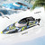 BEZGAR RC Boat, 2 Packs 12 inch Fast Speed RC Boat 30 KPH with A Portable Suitcase for Lakes & Pools & Salt Water, Summer Toys for Adults and Ideal Gifts for Kids Boys Age 6 7 8-12 Years Old - TX2P1