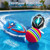 fromeasy 2-Pack Mini RC Boats with Floating Ball – 2.4GHz Remote Control Boats for Pools & Lakes, 2 Speeds, Auto Flip, Waterproof, Low Battery Alert, for Kids & Adults