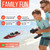 REV-UP 18" Large Remote Control Boat - Fast Speed RC Boats for Adults 21+ MPH with Travel Bag, Self-Righting Remote Control Boat for Adults, 2.4GHz Racing RC Boats with LED Lights