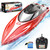DEERC H120 Fast RC Boat for Pools and Lakes, 2.4 GHz 20+ MPH Racing Boats for Kids & Adults with Rechargeable Battery,Low Battery Alarm,Capsize Recovery,Gifts for Boys Girls