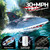 DEERC Fast Brushless RC Boat for Adults, 30+MPH 3S High Speed Remote Control Boat, Self-righting 2.4Ghz Speed Shark with LED Lights, Summer Toy Gift for Kids