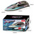 SVERTIBO Fast RC Boat for Adults, 20KM/H High Speed Remote Control Racing Boats, Self-Righting, 2 Batteries, 20+ Mins, 2.4GHz Pool & Lake Summer Toys Gifts (Brown)