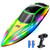 HOLYFUN RC Boat for Kids & Adults, 2.4GHz 9.3 Mph Remote Control Boat with Led Light, 2 Battery(30 Mins Play), Summer Toys Boats for Water Pool & Lake