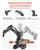 VEVOR Remote Control Excavator Toy, 1:14 Scale Remote Control Digger with Metal Shovel, 22 Channel RC Excavator with Lights & Sounds, Full Functional Construction Vehicles for Kids, Birthday Present