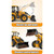 FANXMF RC Backhoe Wheel Loader 2.4G Fully Functional 1/20 Remote Control Excavator Bulldozer Back Hoe Truck Tractor Digger Heavy Duty Construction Vehicle Engineering Trucks