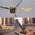 Fistone 1/14 RC Truck Crawler Tower Crane Hoist Dragline Die-cast Model Lifiting Cable Remote Control Excavator Tractor Digging Engineering Toy Construction Vehicle